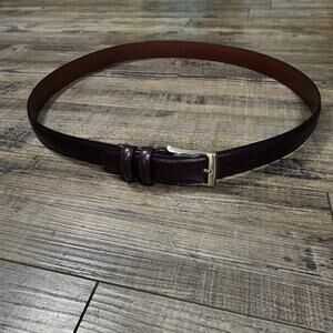 New with tags Perry Ellis brown leather belt size 40 C